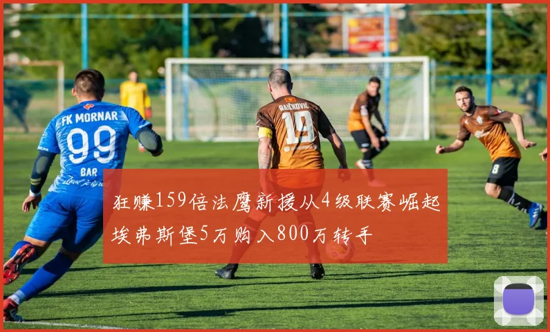 狂赚159倍法鹰新援从4级联赛崛起埃弗斯堡5万购入800万转手