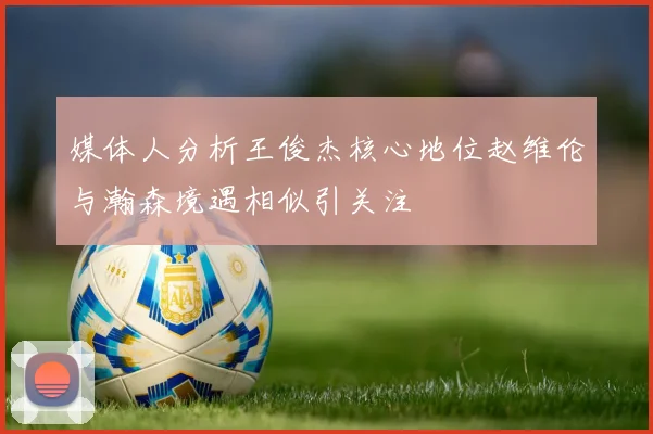 媒体人分析王俊杰核心地位赵维伦与瀚森境遇相似引关注